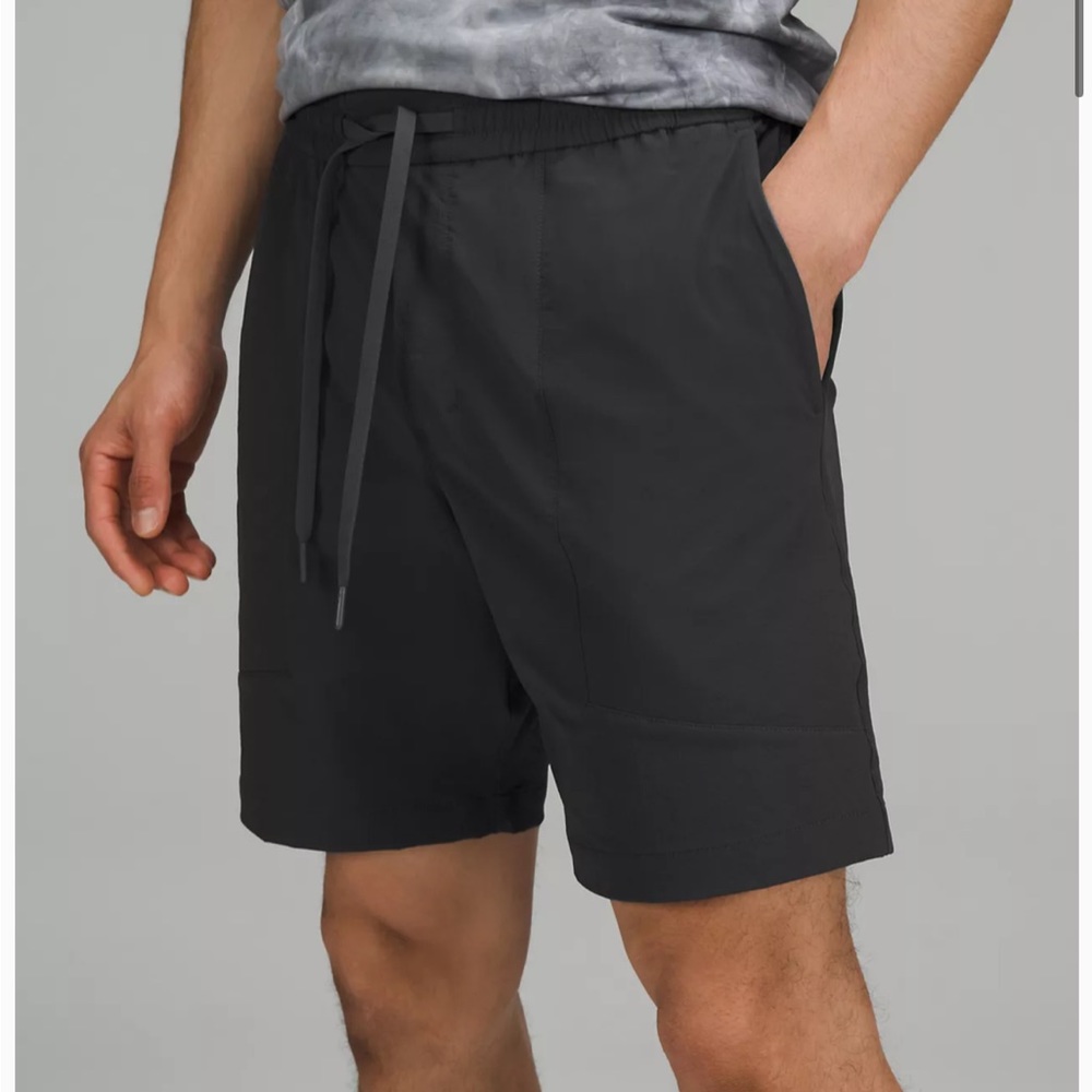 Lulu lemon Bowline Short 8” Graphite Grey